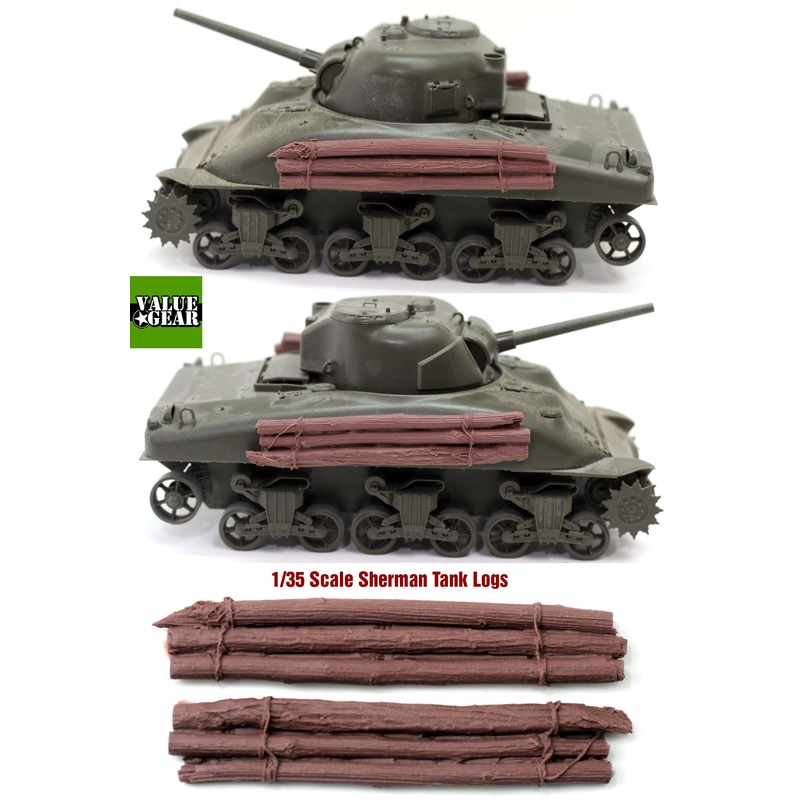 Value Gear SB010 1/35 Sherman Logs Set #1