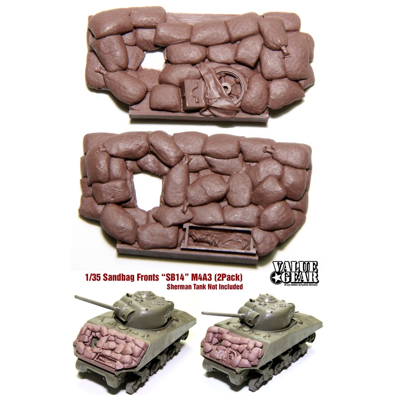 Value Gear SB014 1/35 Sandbag Fronts Set #14