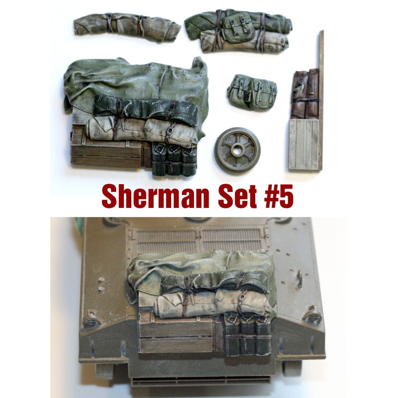 Value Gear SH005 1/35 Sherman Engine Deck & Stowage Set #5