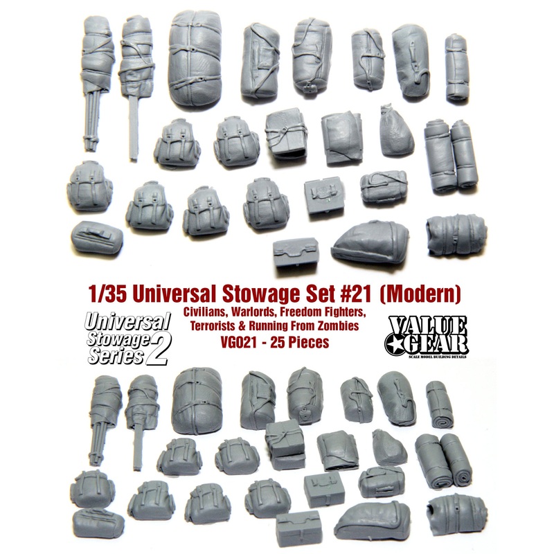 Value Gear VG022 1/35 Universal Modern Stowage Gear Set #22