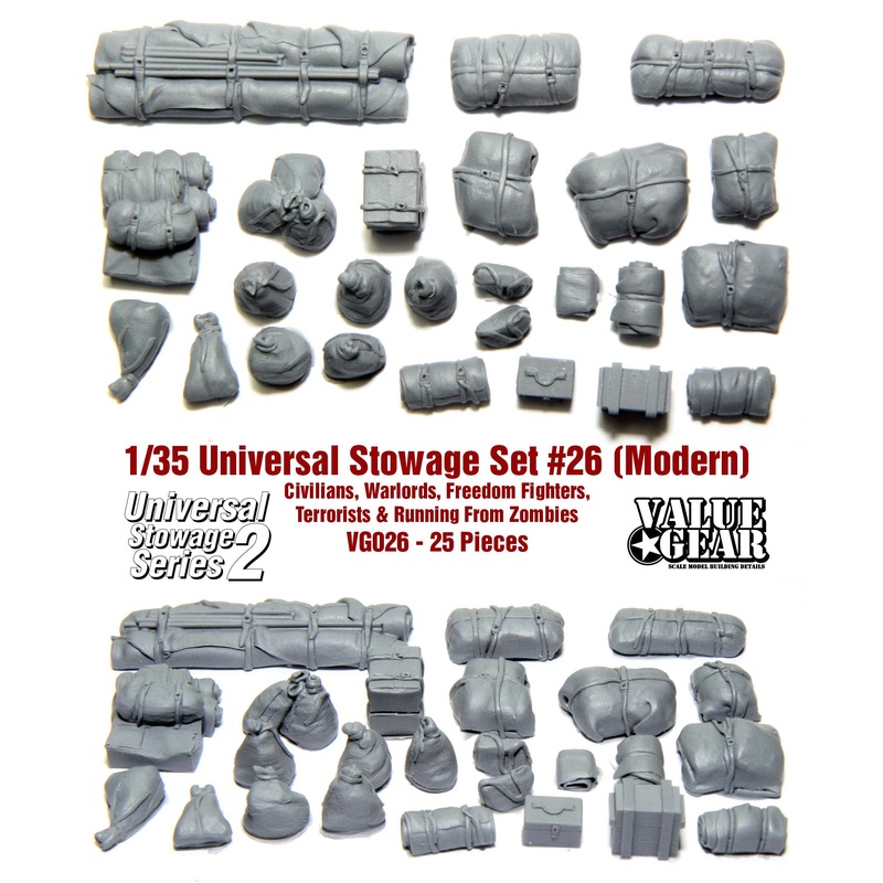 Value Gear VG026 1/35 Universal Modern Stowage Gear Set #26