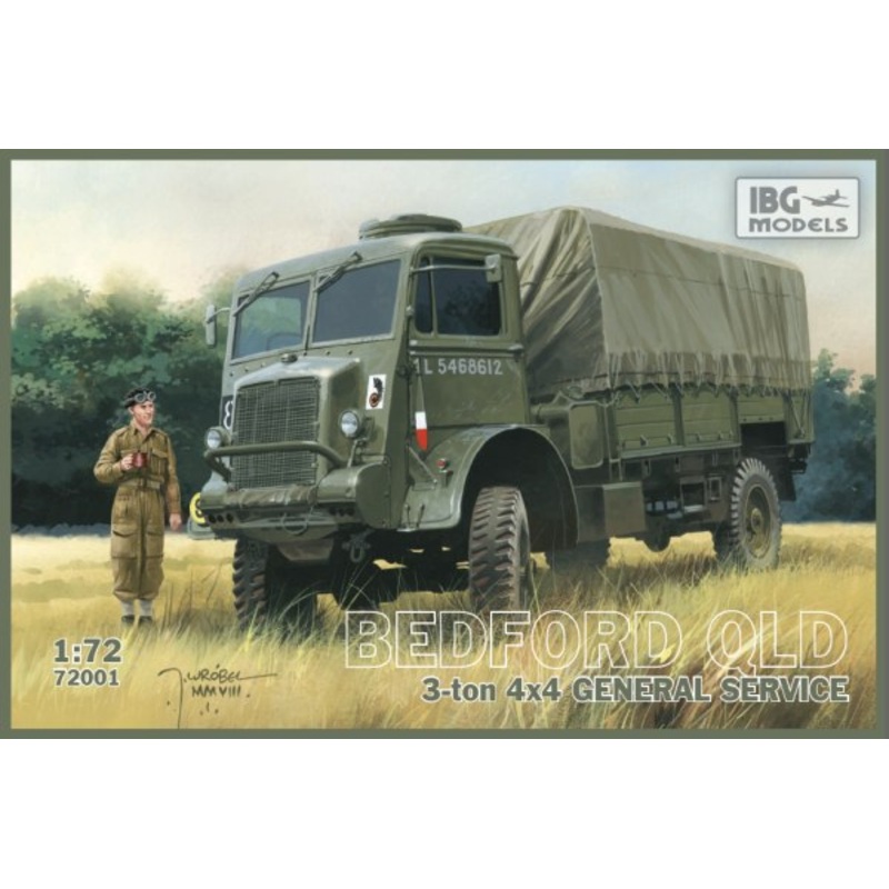 IBG 72001 1/72 Bedford QLD 4x4 General Service