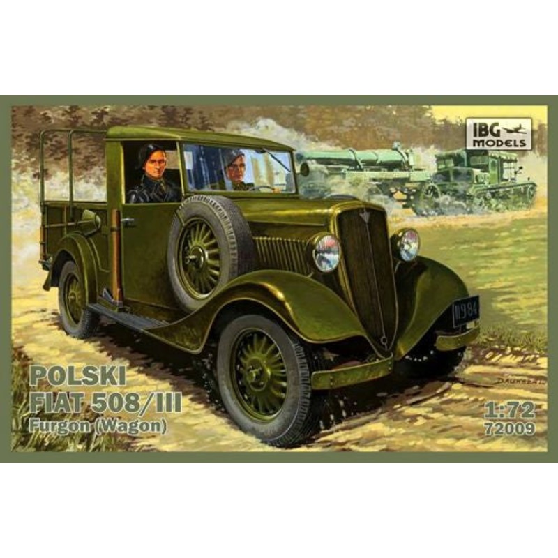 IBG 72009 1/72 Polish Fiat 508/III Furgon Wagon