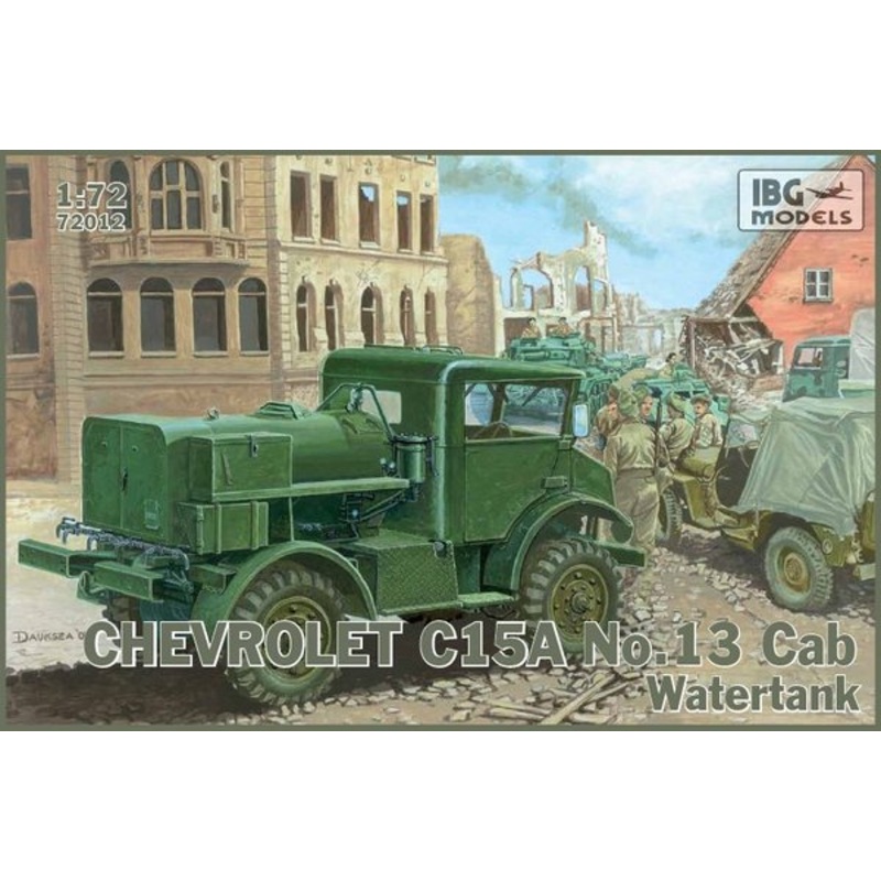 IBG 72012 1/72 Chevrolet C15A No.13 Cab Watertank
