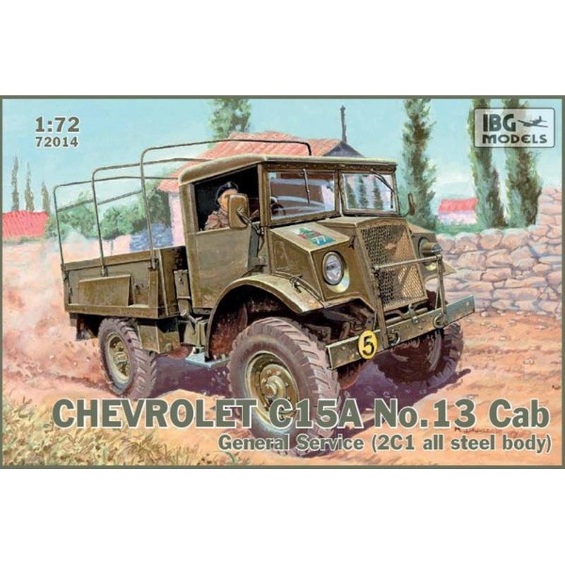 IBG 72014 1/72 Chevrolet C15A No.13 Cab General
