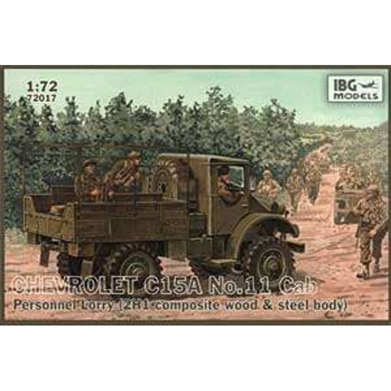 IBG 72017 1/72 Chevrolet C15A No.11 Cab Personnel