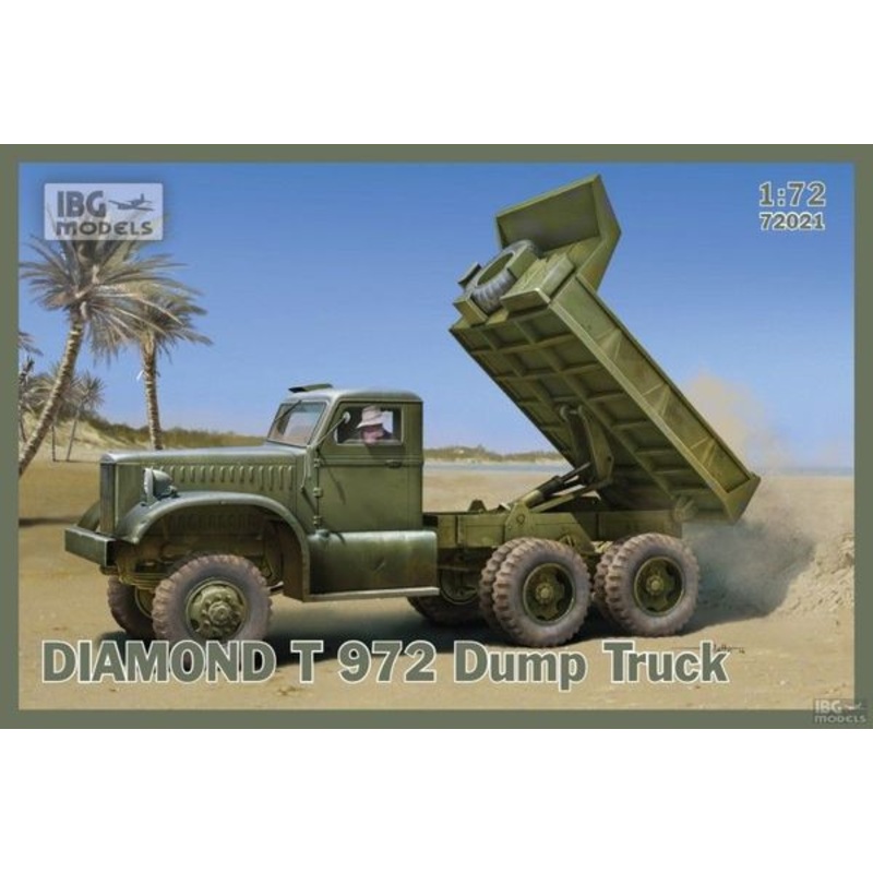 IBG 72021 1/72 Diamond T 972 Dump Truck