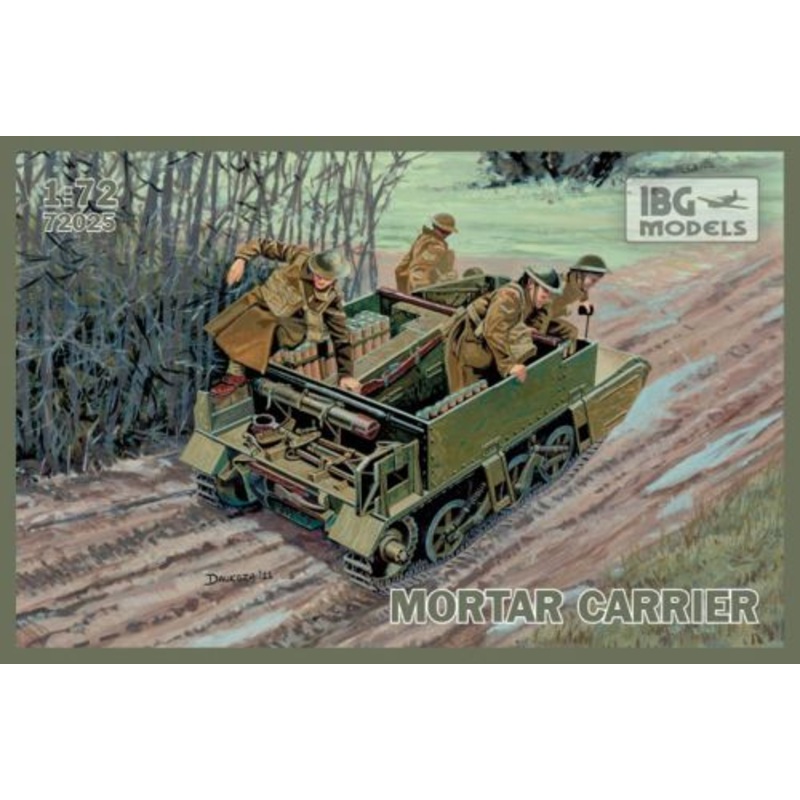 IBG 72025 1/72 Universal Carrier II Mortar
