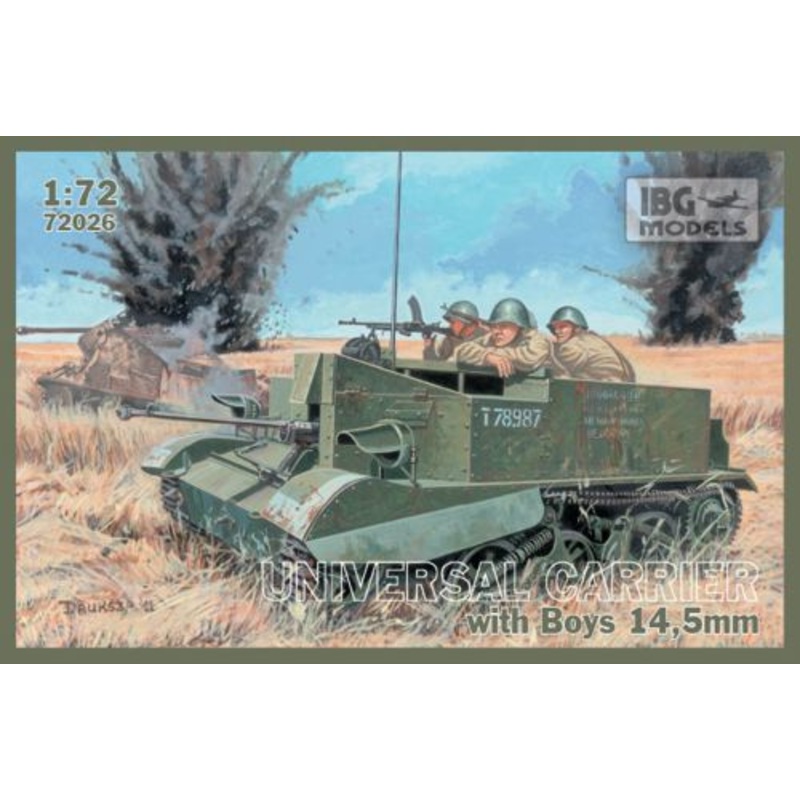 IBG 72026 1/72 Universal Carrier with Boys 14.5mm