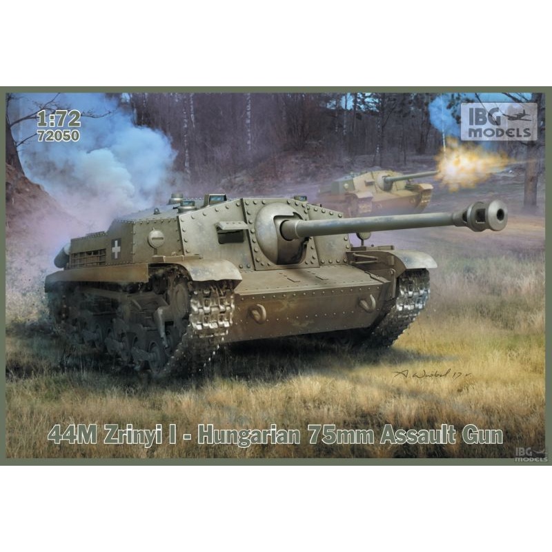 IBG 72050 1/72 44M Zrinyi I- Hungarian 75mm Assault Gun