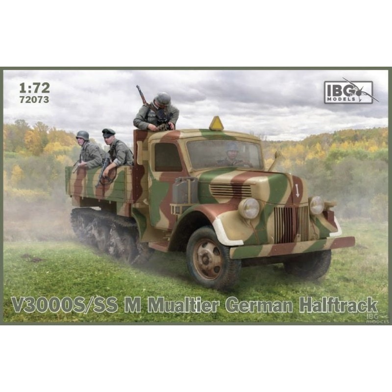 IBG 72073 1/72 V3000S/SSM Maultier German Halftrack