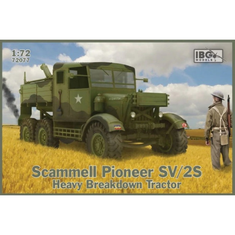 IBG 72077 1/72 Scammel Pioneer SV/2S Heavy Breakdown Tractor