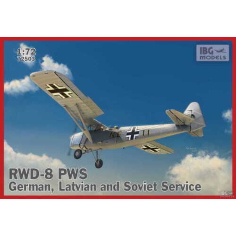 IBG 72503 1/72 RWD-8 PWS  German, Latvian and Soviet Service