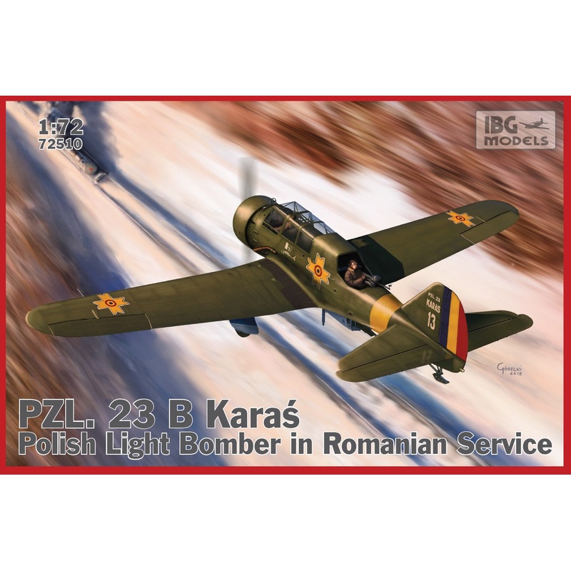 IBG 72510 1/72 PZL.23 B Karas in Romanian Service