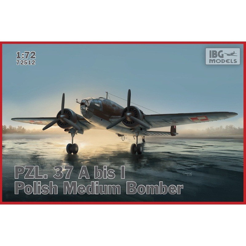 IBG 72512 1/72 PZL.37 A bis Los - Polish Bomber Plane