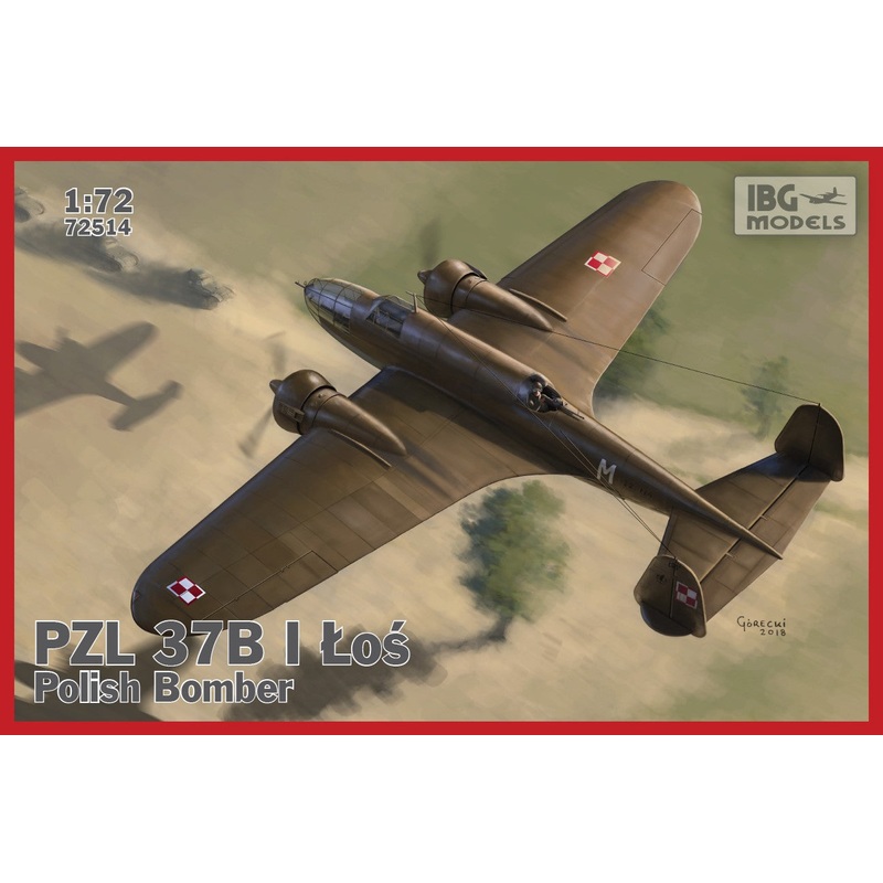 IBG 72514 1/72 PZL.37 B I Los - Polish Medium Bomber
