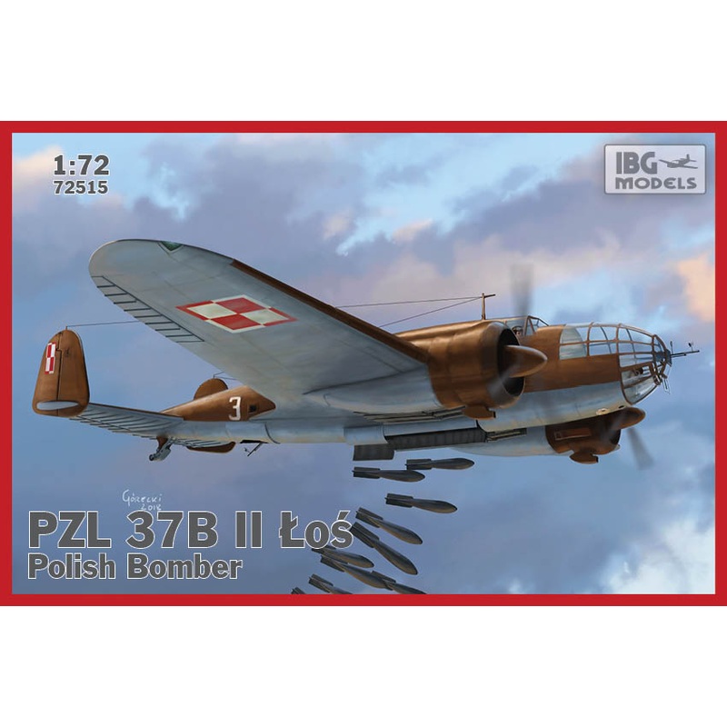 IBG 72515 1/72 PZL.37 B II Los - Polish Medium Bomber
