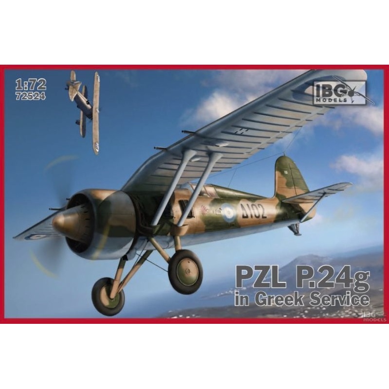 IBG 72524 1/72 PZL P.24g in Greek Service