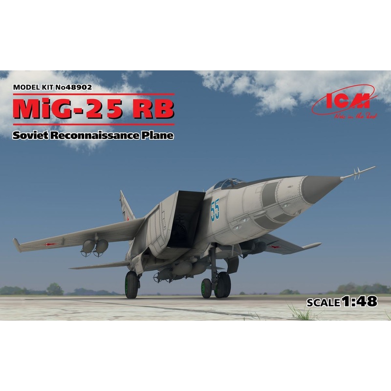 ICM 48902 1/48 MiG-25 RB, Soviet Reconnaissance Plane
