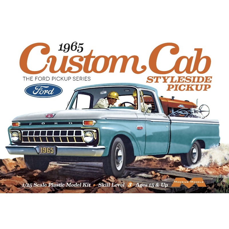 Moebius 1234 1/25 1965 Ford Custom Cab Pickup