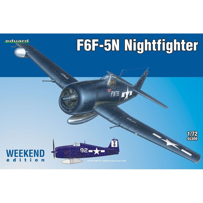 Eduard 07434 1/72 F6F-5N Nightfighter