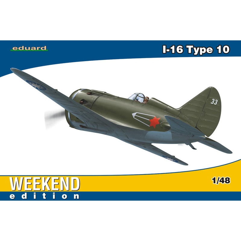 Eduard 08469 1/48 I-16 Type 10 (Weekend Edition)