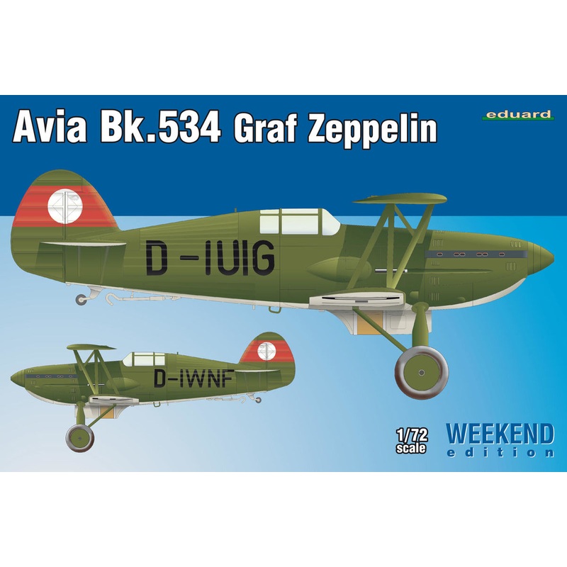 Eduard 7445 1/72 Avia Bk-534 Graf Zeppelin