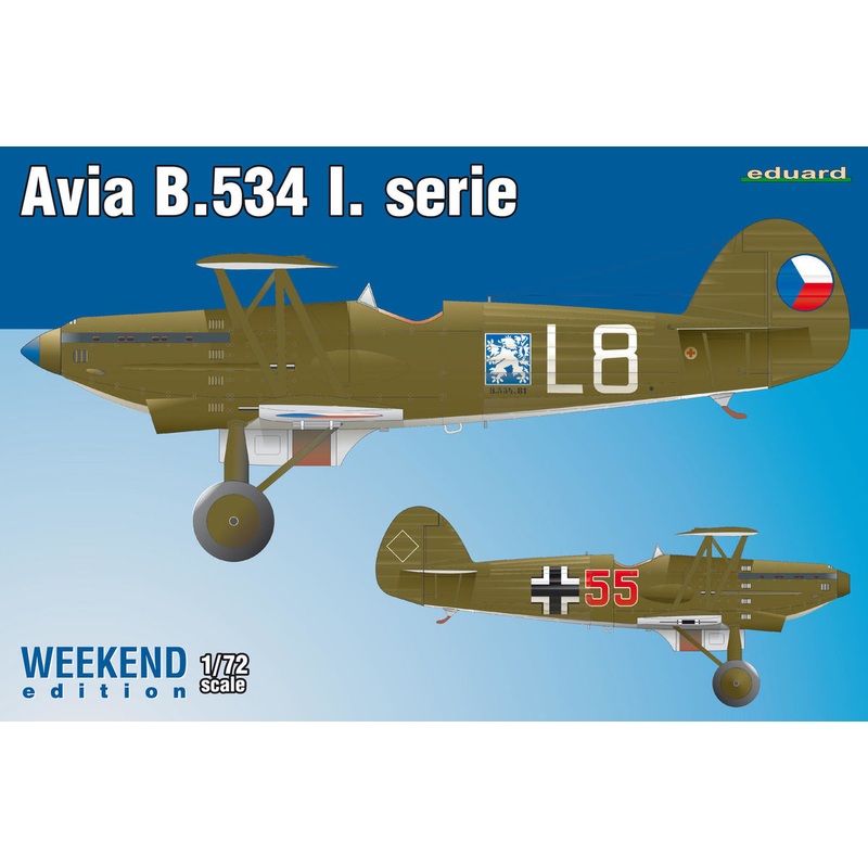 Eduard 7446 1/72 Avia B-534 I, Serie