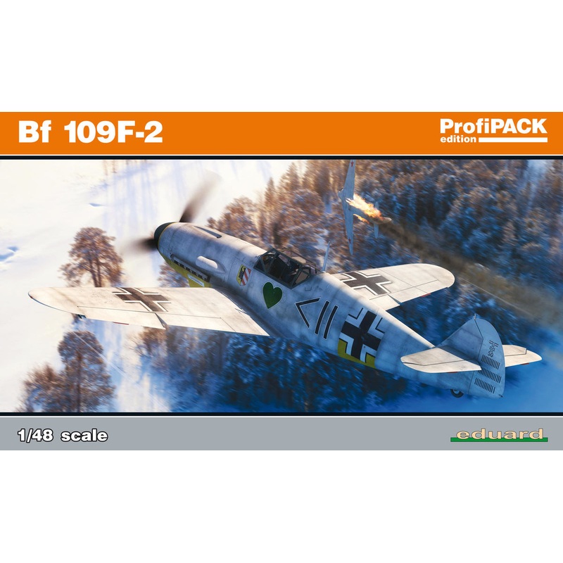 Eduard 82115 1/48 Bf 109F-2 - ProfiPACK