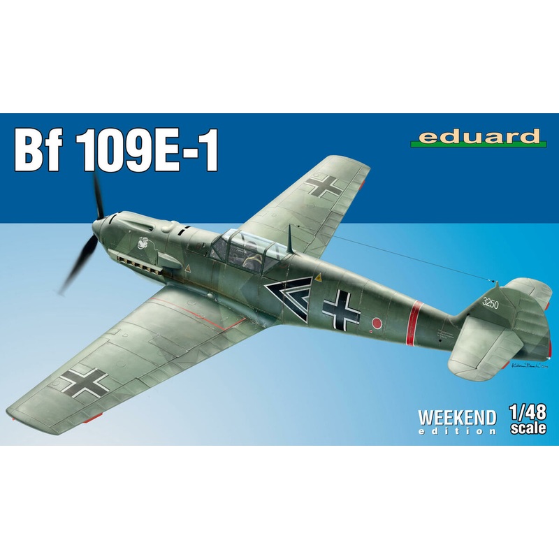 Eduard 84158 1/48 Bf 109E-1 - Weekend Edition