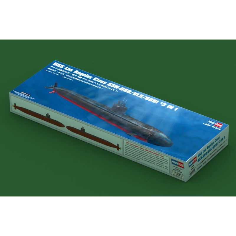Hobby Boss Los Angeles Class SSN-688/VLS/688i 3n'1