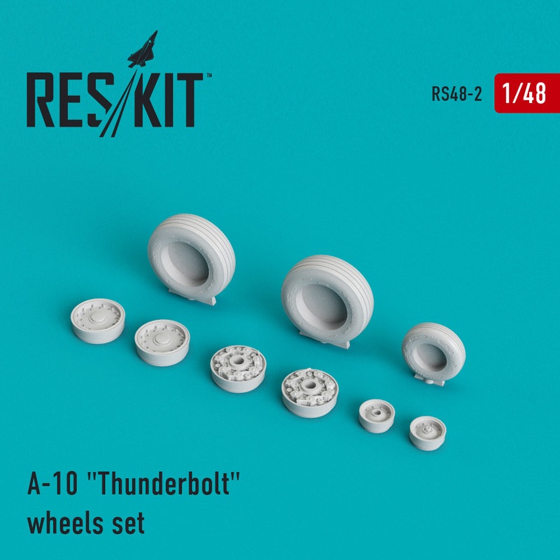 Res/Kit 480002 1/48  A-10 Thunderbolt Wheel Set