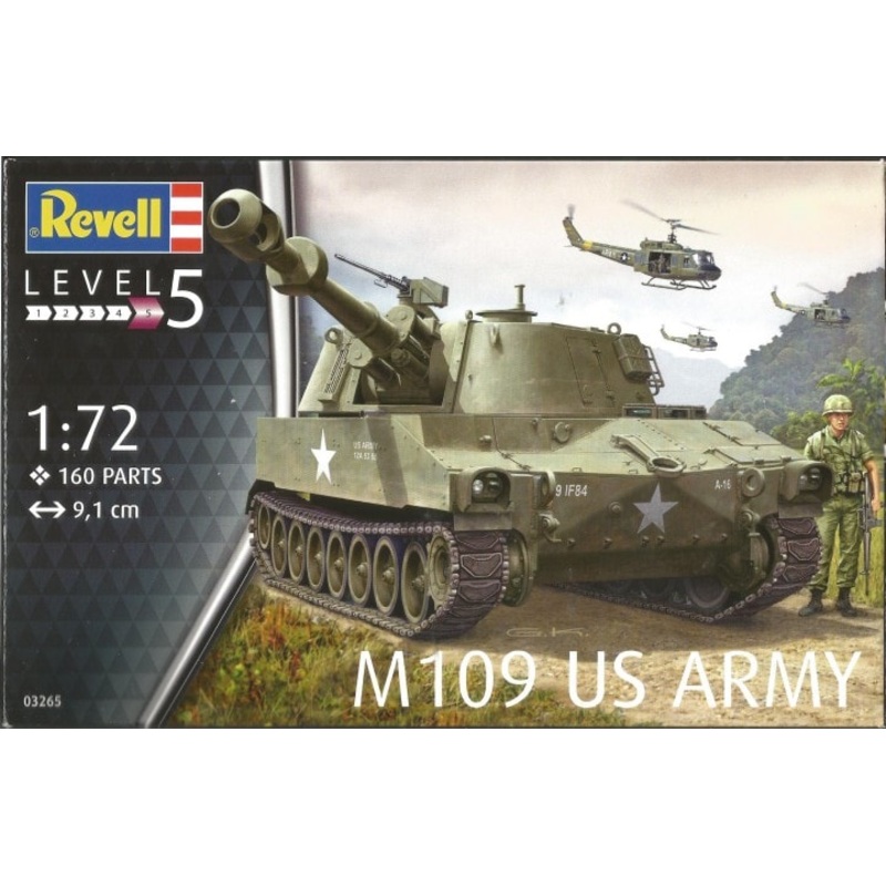 Revell 03265 1/72 M109 US Army