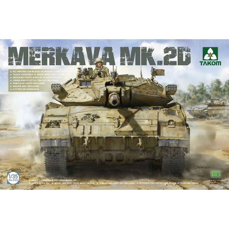 Takom 2133 1/35 Merkava Mk.2D