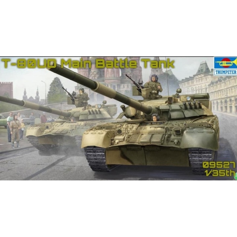 Trumpeter 09527 1/35  Russian T-80UD Main battle tank
