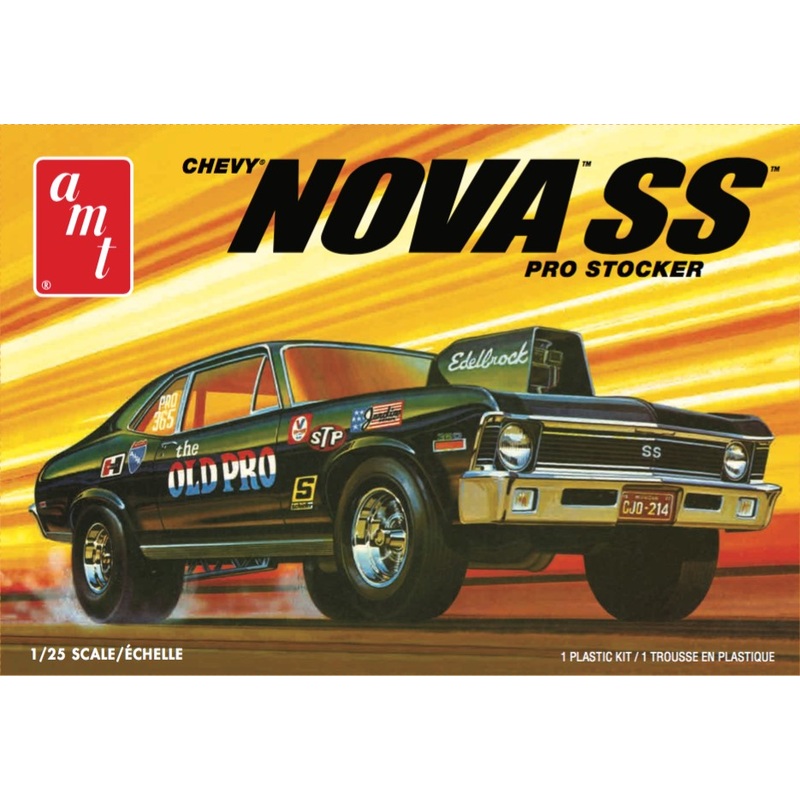 AMT 1142M 1/25 1972 Chevy Nova SS Old Pro