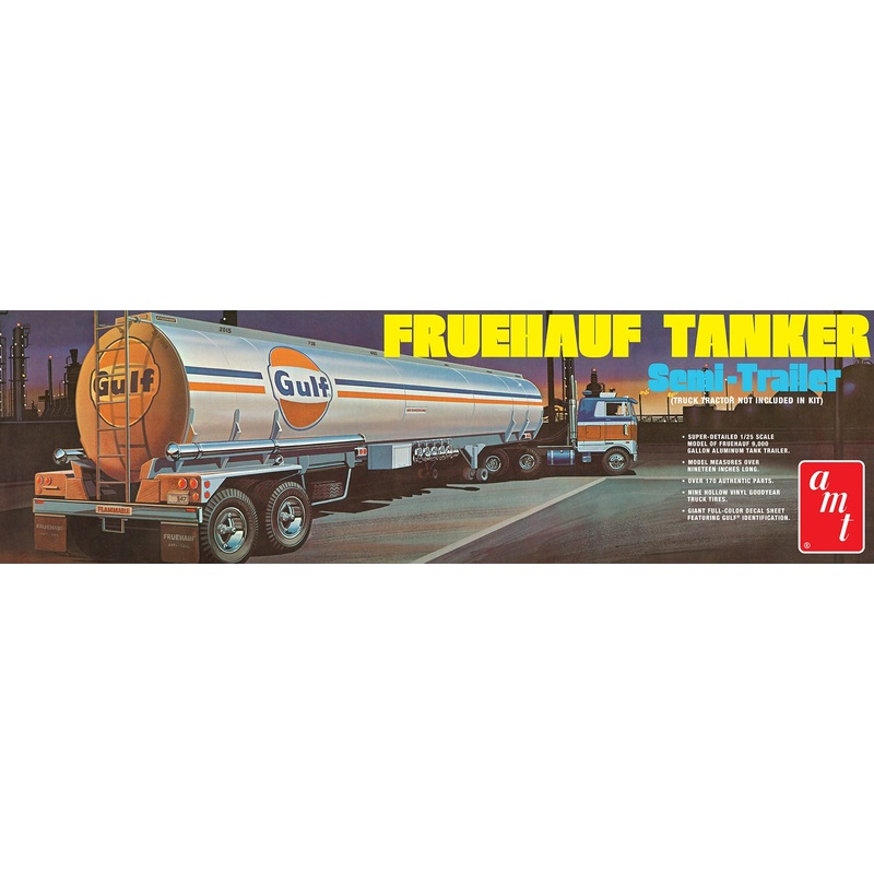 AMT 1354 1/25 AMT FRUEHAUF TANKER GULF