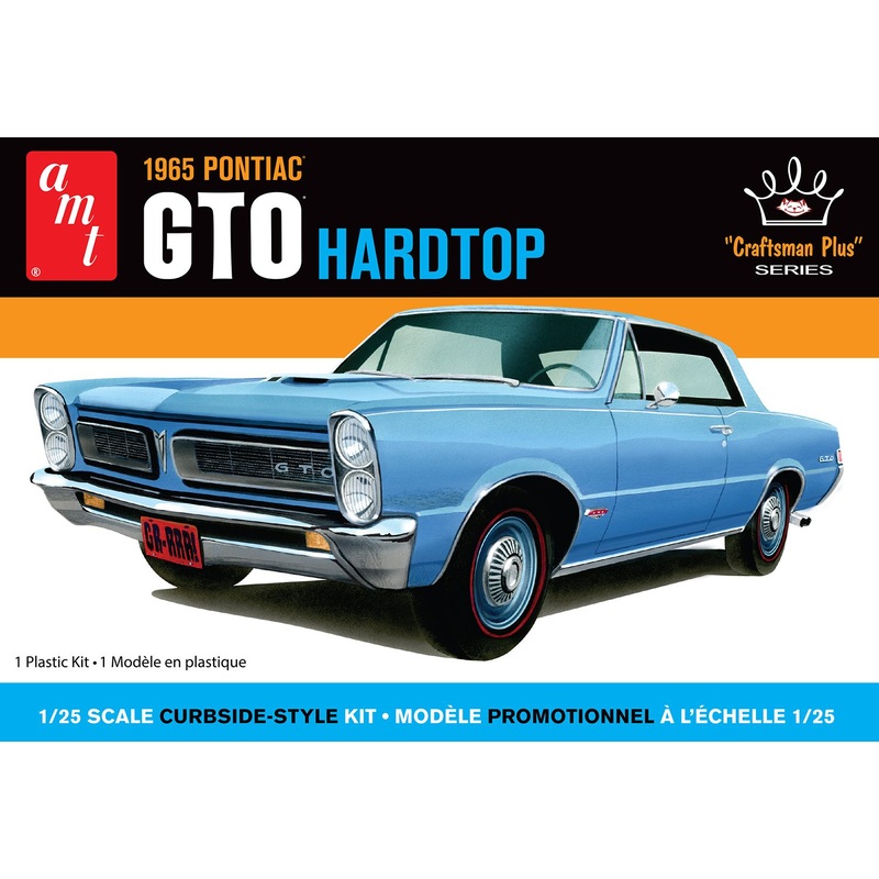 AMT 1410M 1/25 1965 PONTIAC GTO HARDTOP CRAFTSMAN PLUS