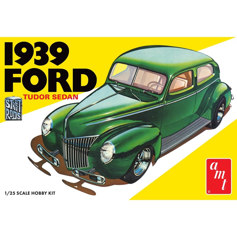 AMT 1434 1/25 1939 Ford Sedan Street Rod Series