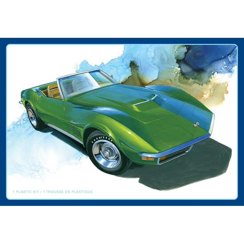 AMT 1437 1/25 1972 Chevy Corvette Roadster