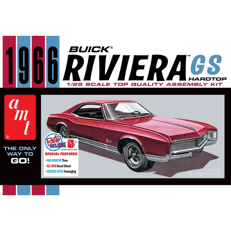 AMT 1439 1/25 1966 Buick Riviera GS