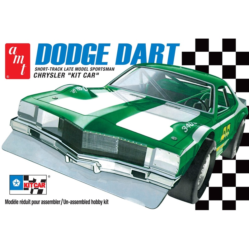 AMT 1450 1/25 Dodge Dart Sportsman Short Track Kit Car