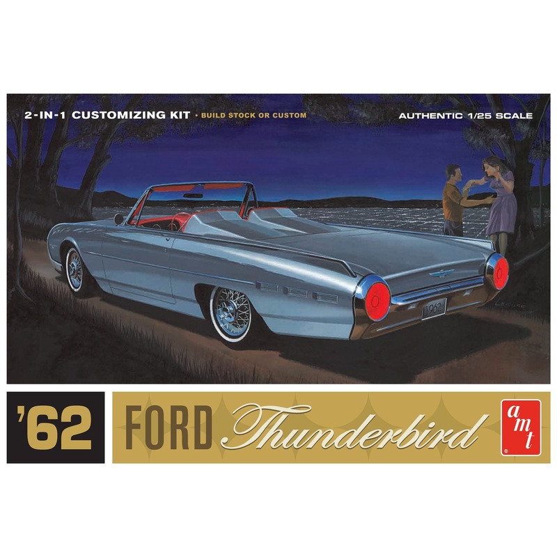 AMT 682 1/25 1962 FORD THUNDERBIRD