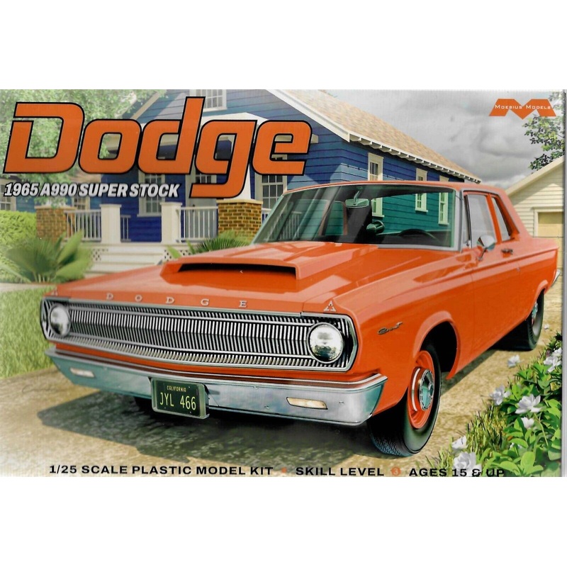 Moebius 2460 1/25 1965 Dodge A990 Super Stock