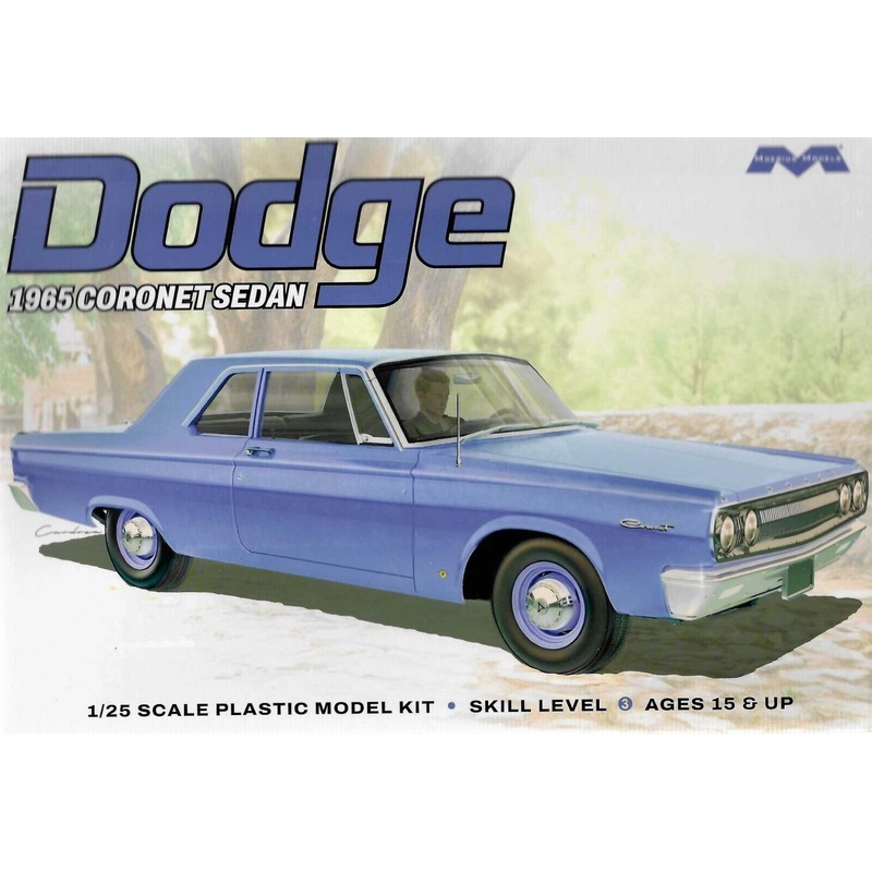 Moebius 2461 1/25 1965 Dodge Coronet Sedan