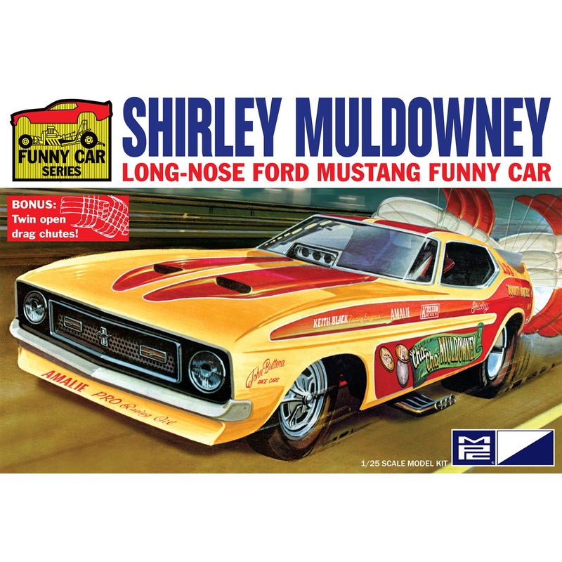 MPC 1001 1/25 Shirley Muldowney Long Nose Ford Mustang FC