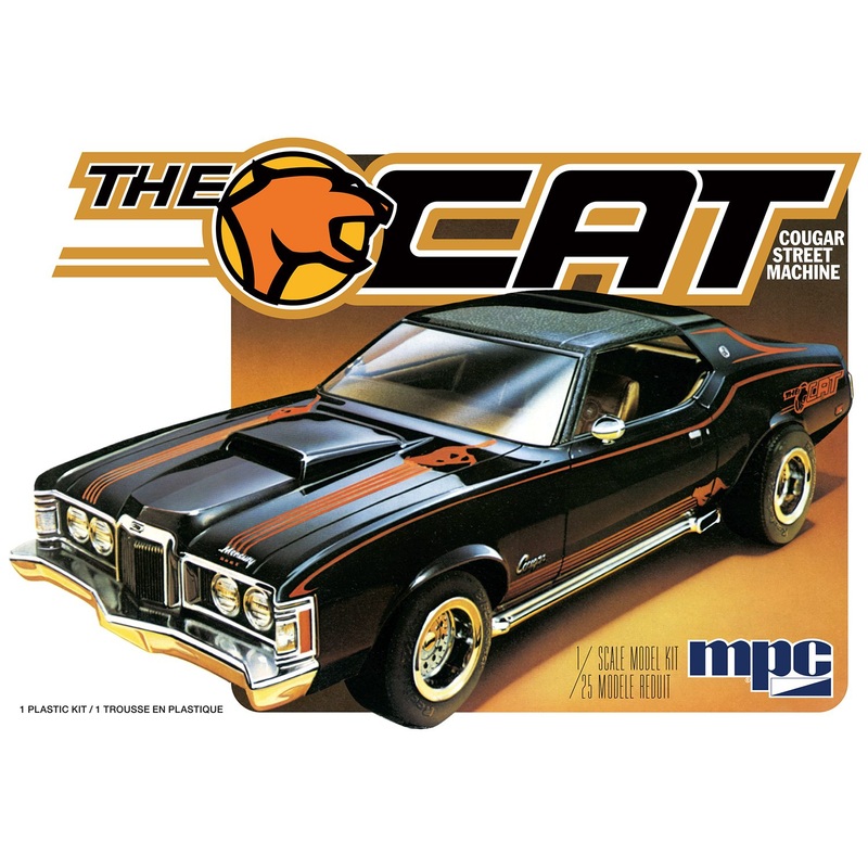 MPC 1004M 1/25 1973 Mercury Cougar The Cat