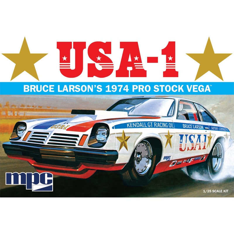 MPC 828 1/25 BRUCE LARSON USA-1 PRO STOCK VEGA