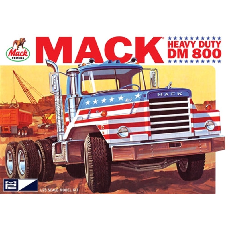 MPC 899 1/25 Mack DM800 Semi Tractor