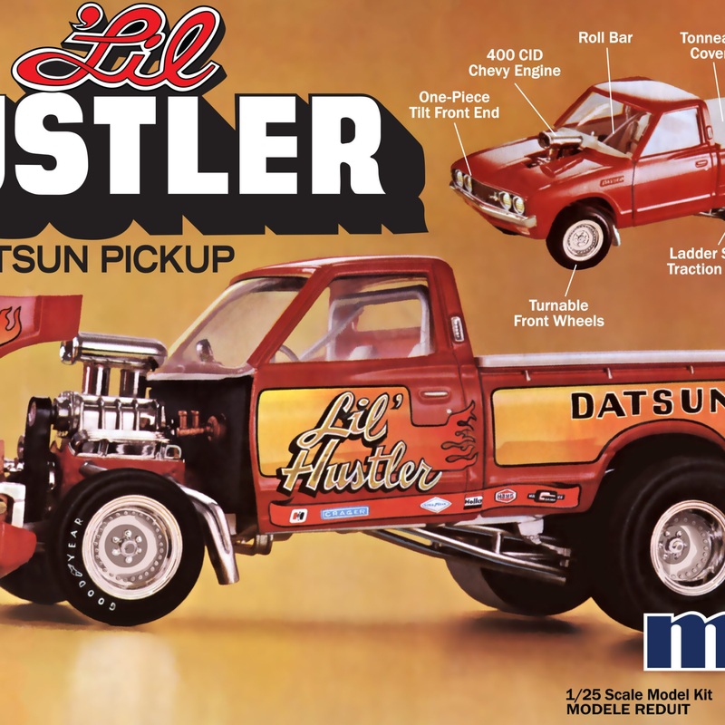 MPC 982 1/25 1975 DATSUN PICKUP LIL HUSTLER
